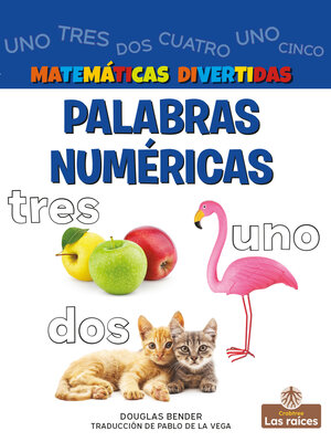 cover image of Palabras numéricas